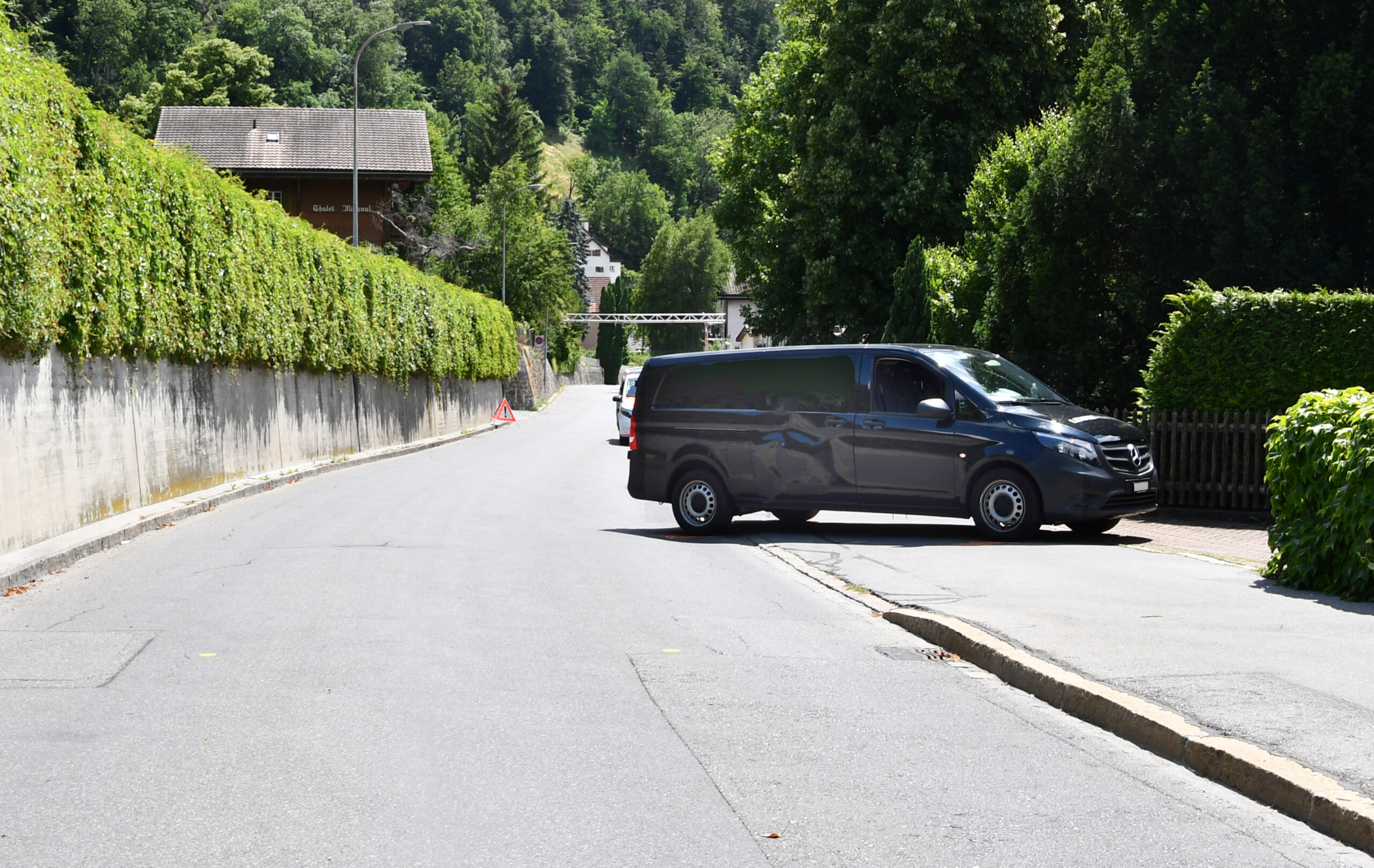 Stadt Chur Gr E Bike Fahrer Nach Kollision Mit Lieferwagen