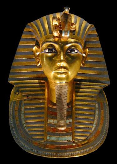 Die Totenmaske des Tutanchamun (Bild: © MykReeve - CC BY-SA 3.0)