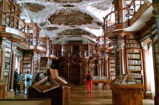 Stiftsbibliothek St. Gallen (Bild: chippee, Wikimedia, CC)