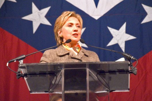 Hillary Clinton hat sich für die Präsidentschaftskandidatur entschieden. (Bild: Joseph Sohm / Shutterstock.com)