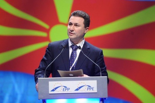 Nikola Gruevski beim EPP Congress in Marseille im Jahr 2011.