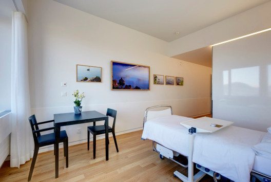 Erweiterung Excellence: Einzelzimmer. (© Luzerner Kantonsspital)