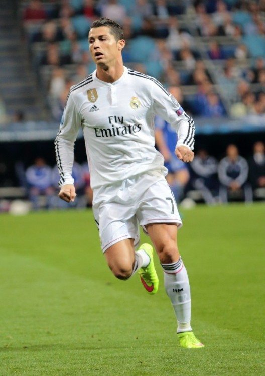 Auf Platz 2 liegt Fussballstar Cristiano Ronaldo (Bild: © Chris Deahr, Wikimedia, CC BY-SA 2.0)
