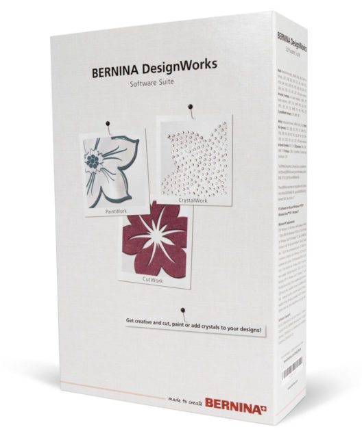 BERNINA DesignWorks ist das Softwarepaket für kreative Näharbeiten. (Bild: Bernina International)