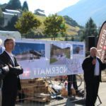 Spatenstich Gondelbahn Andermatt - Gesamtprojektkeiter Dr. Peter Furger