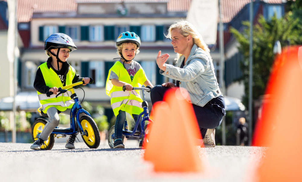 Sicher mit dem Laufrad unterwegs Die Polizei hat Tipps für