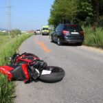 Appenzell Eggerstanden AI: Frontalkollision zwischen Personenwagen und Motorrad