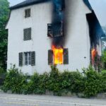 Pratteln BL: Brand in leerstehendem Einfamilienhaus - Zeugenaufruf