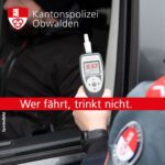 Dorf Sarnen OW: Stark alkoholisierte Autofahrerin (46) angehalten