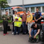 Zuger Polizei: Wir haben die Stiftung Maihof mitsamt Polizeiauto besucht