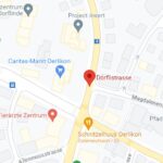 Stadt Zürich ZH: Verkehrsbeschränkung Dörflistrasse