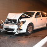 Wagen SG / Autobahn A15: Auffahrunfall mit drei Autos – eine Person verletzt