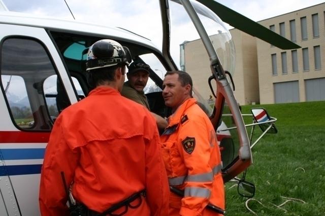 Landespolizei Liechtenstein: Einbruch, Unfälle und Helikopter-Einsätze übers Wochenende