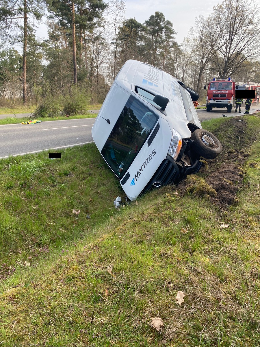 Haßloch, Rheinland-Pfalz: Kollision nach missglücktem Überholen – zwei Verletzte
