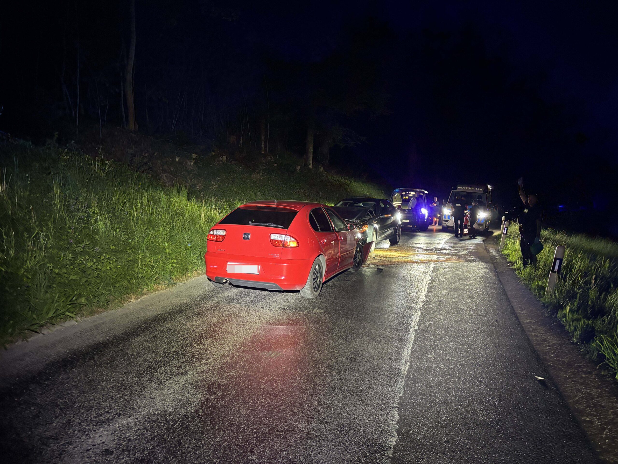 Hendschiken AG: Betrunkener Fahrer verursacht Frontalkollision – Totalschaden
