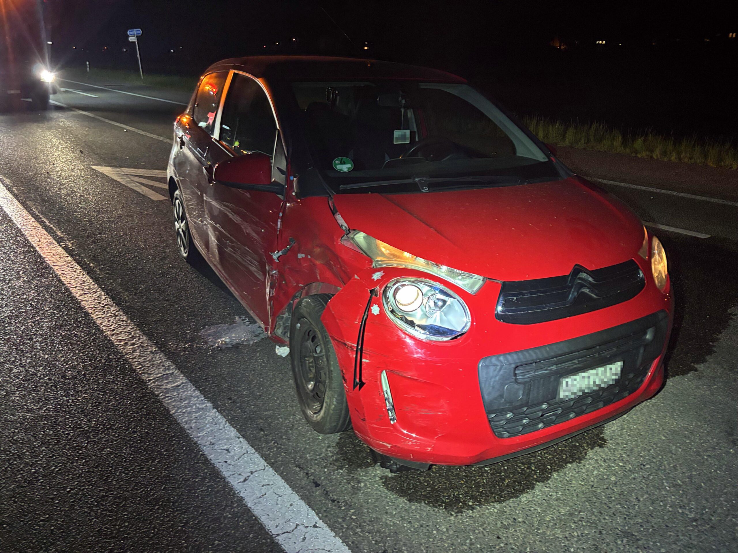 Hendschiken AG: Seitlich-frontale Kollision – grosser Schaden nach Unfall