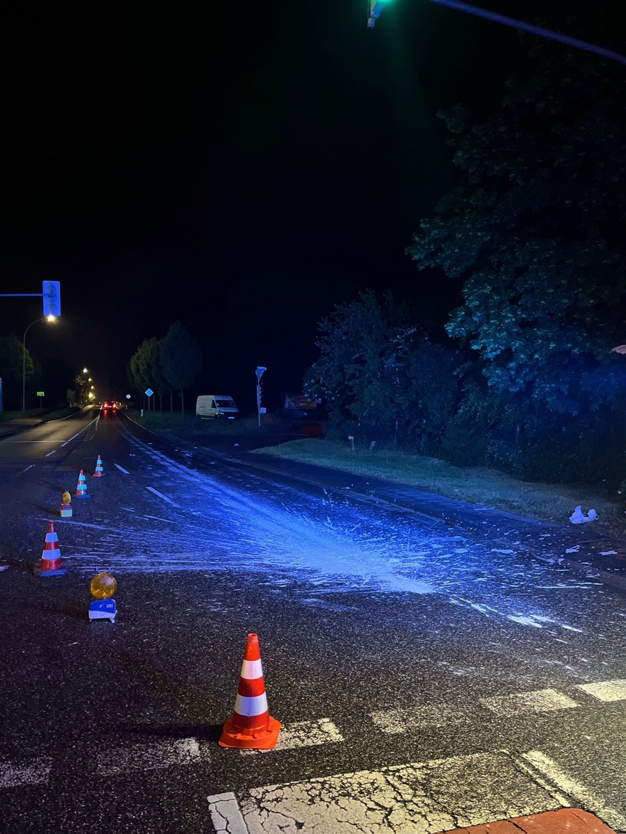 Euskirchen, NRW: Weiße Farbspur sorgt für Polizeieinsatz und Festnahme
