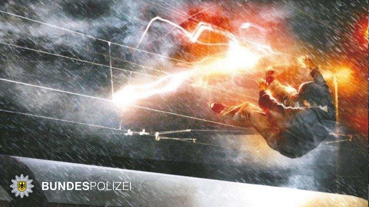 Prien am Chiemsee, Bayern: Klettern auf Güterzug – 18 Jähriger lebensgefährlich verletzt