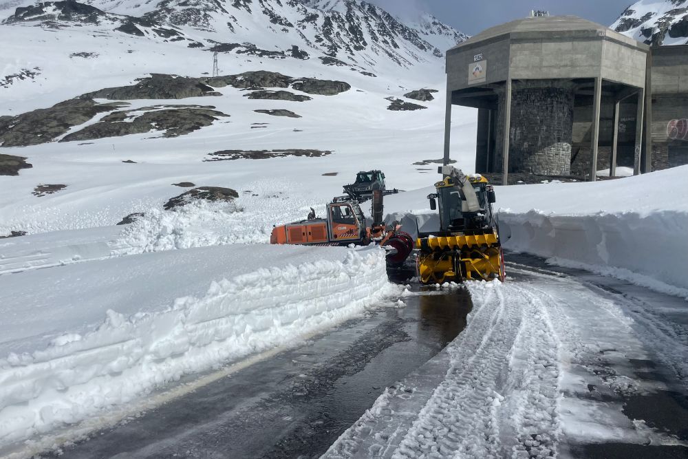 St. Bernhard VS: Pass öffnet Ende Mai – Strasse nach Italien bleibt gesperrt