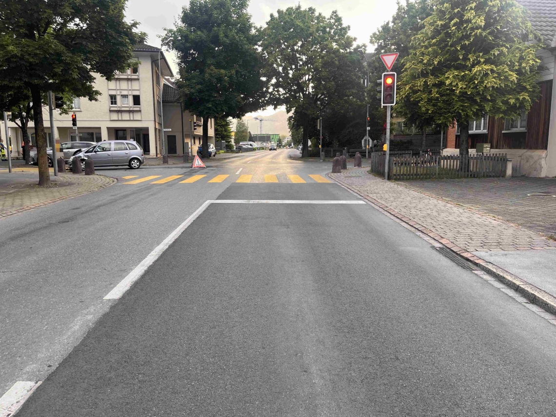 Widnau SG: 29-Jähriger kracht in Auto eines 86-jährigen Lenkers – zwei Verletzte