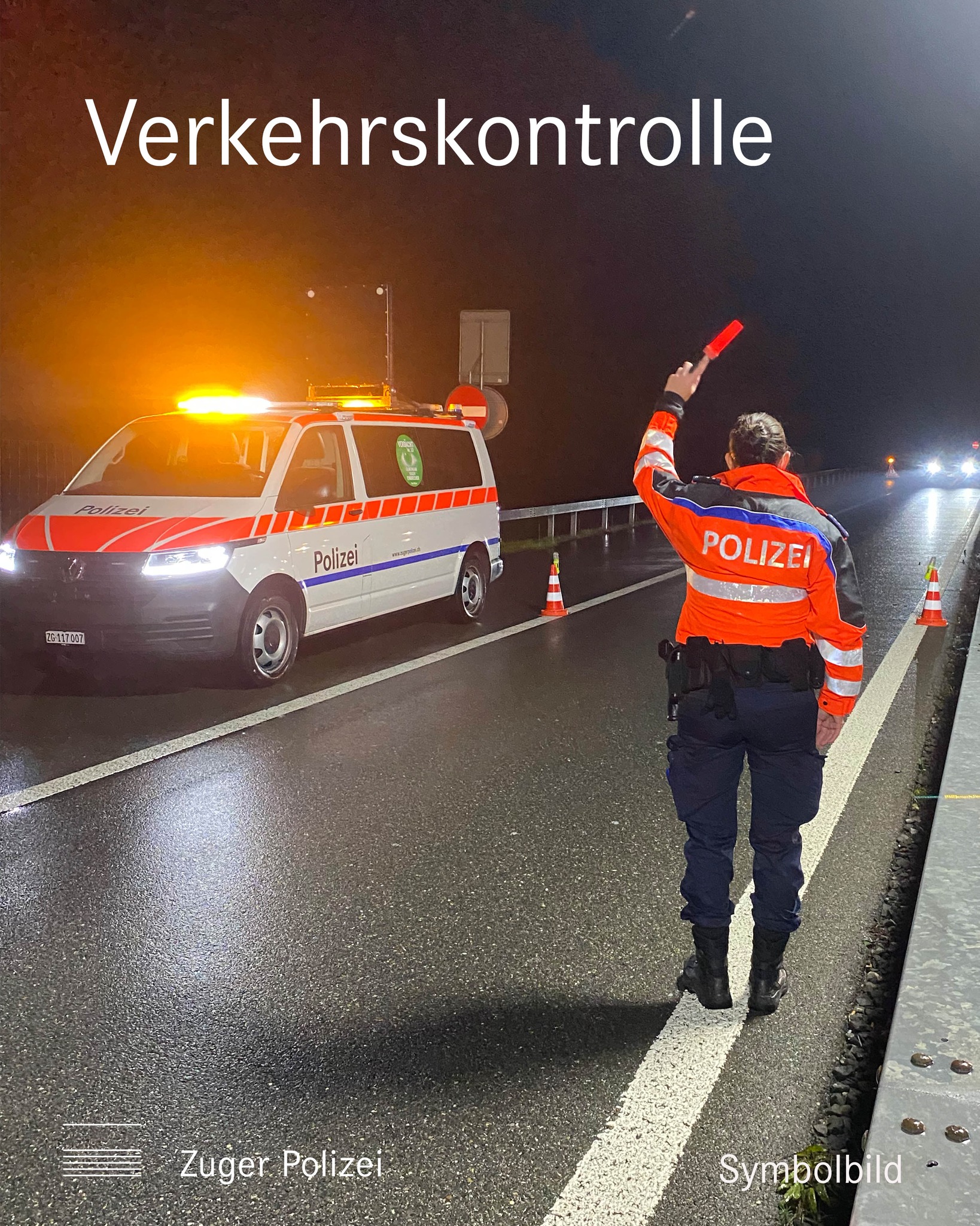 Steinhausen ZG: Chauffeur nach zu kurzer Ruhezeit aus dem Verkehr gezogen