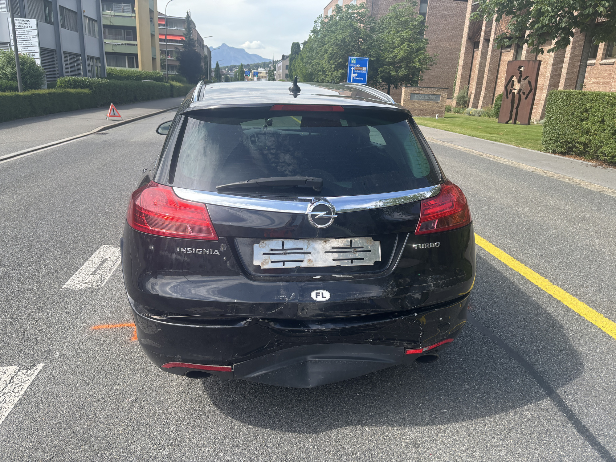 Bendern (FL)/Vaduz (FL): Gleich zwei Auffahrunfäll