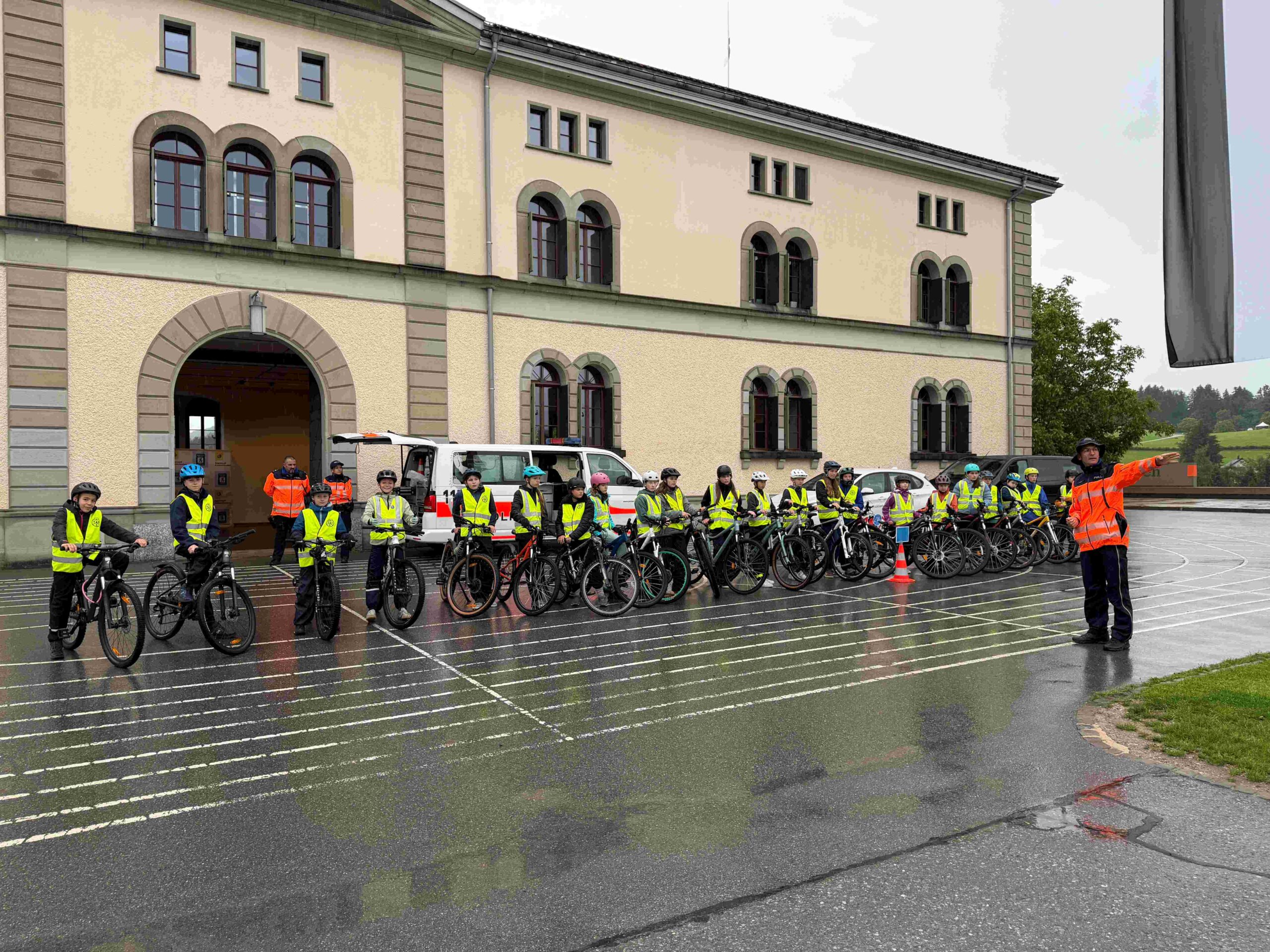 Teufen AR: 217 Kinder treten zur Veloprüfung an – 