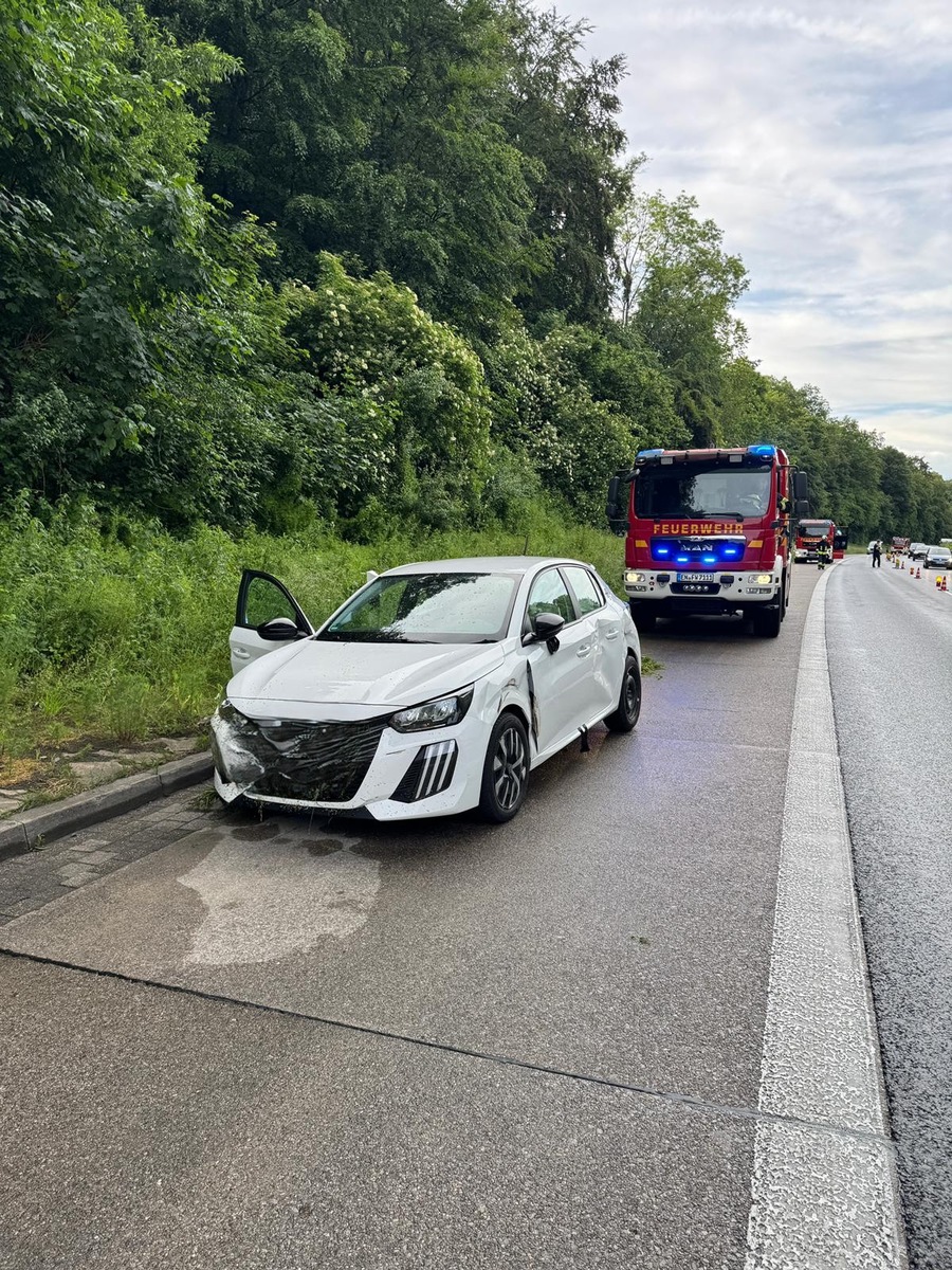 Sprockhövel, Nordrhein-Westfalen: Erneuter Unfall auf der A4