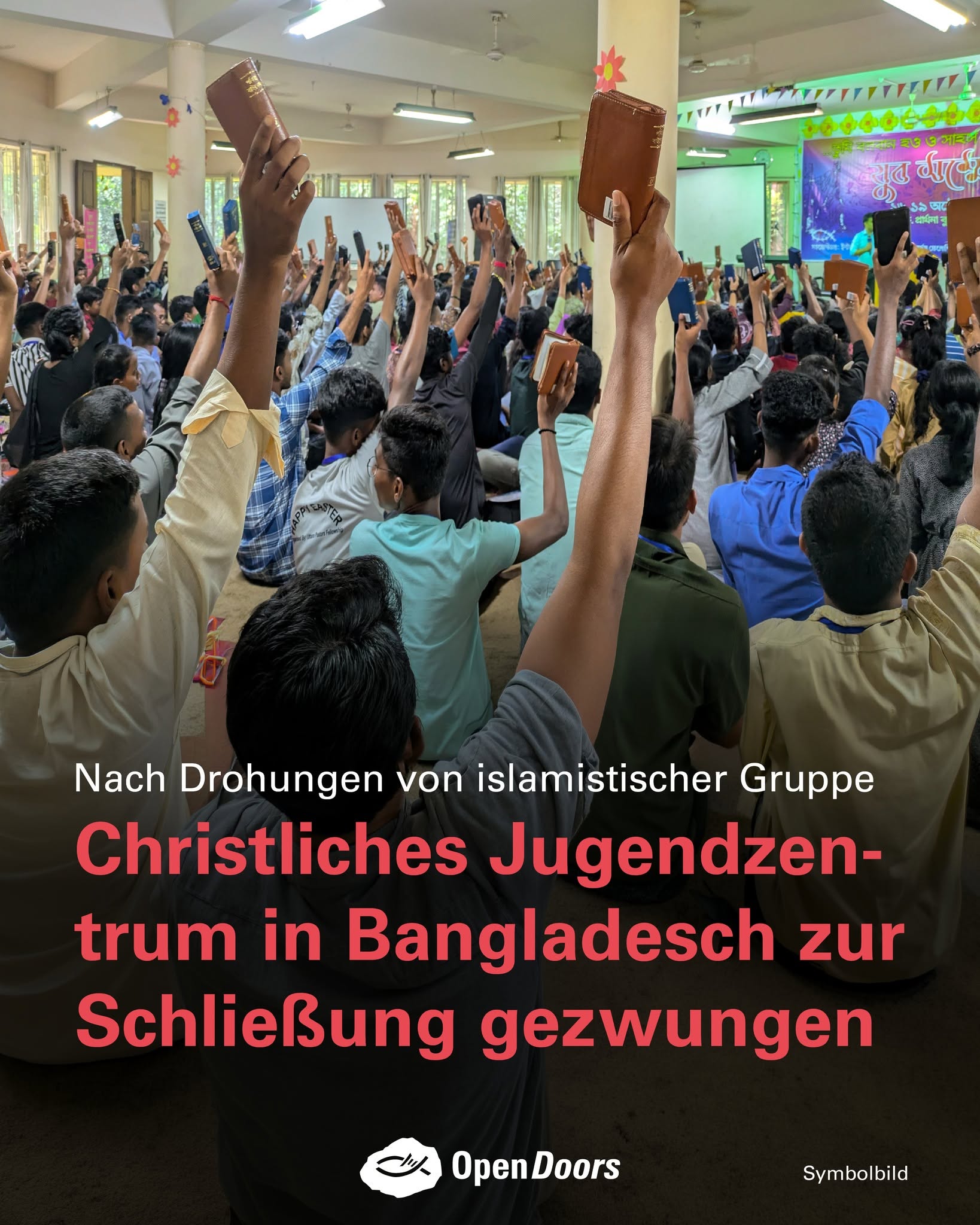 Open Doors: Islamisten erzwingen Schliessung von c