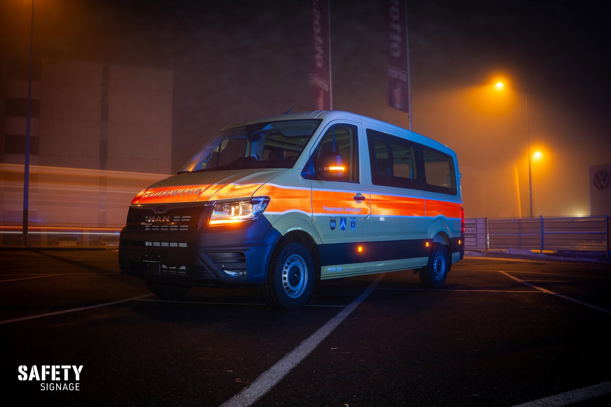 Feuerwehr Unteramt ZH: Neues Fahrzeug für 9 Person