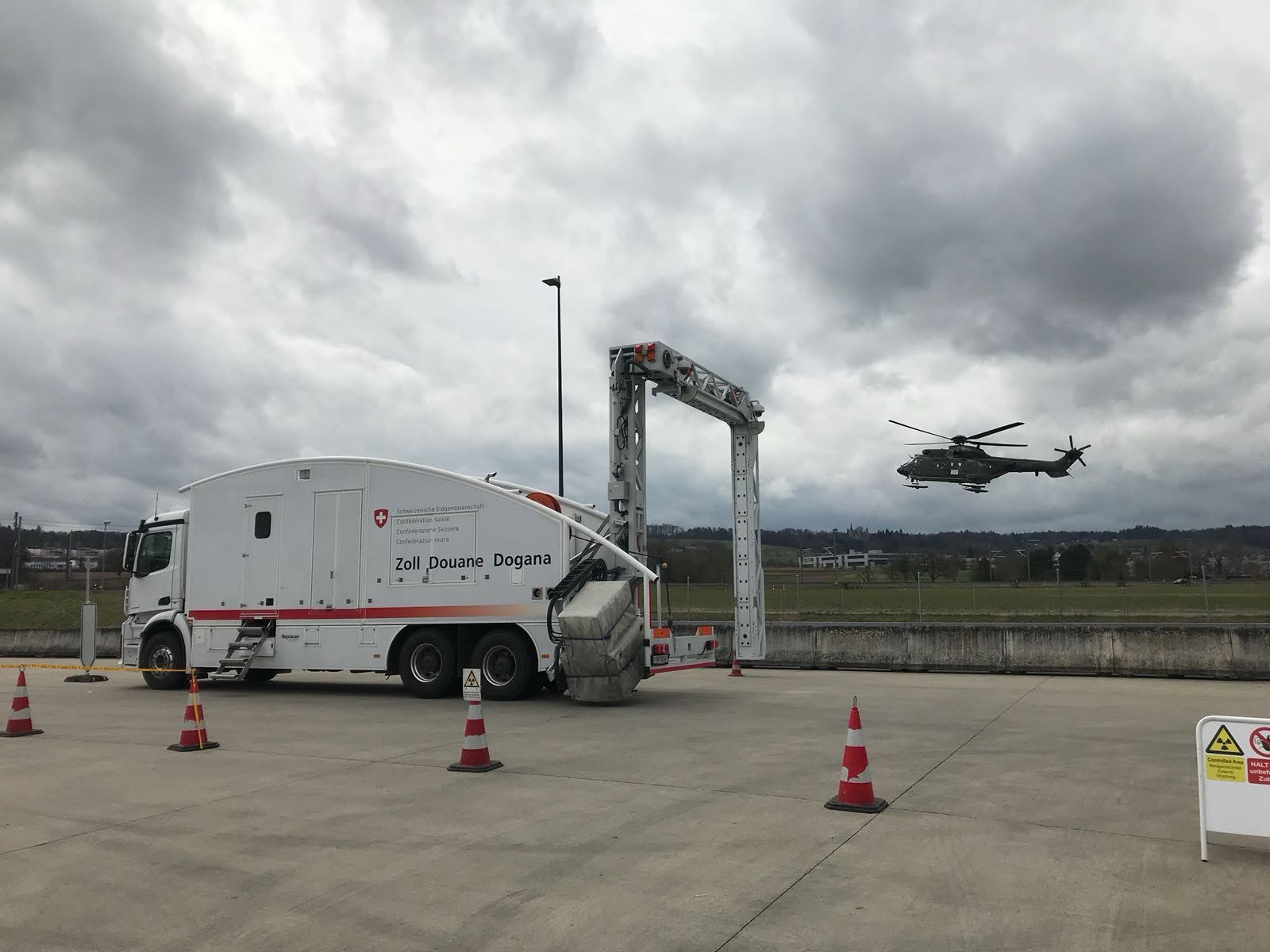 Kreuzlingen TG: Zoll setzt Hightech-Scanner gegen 