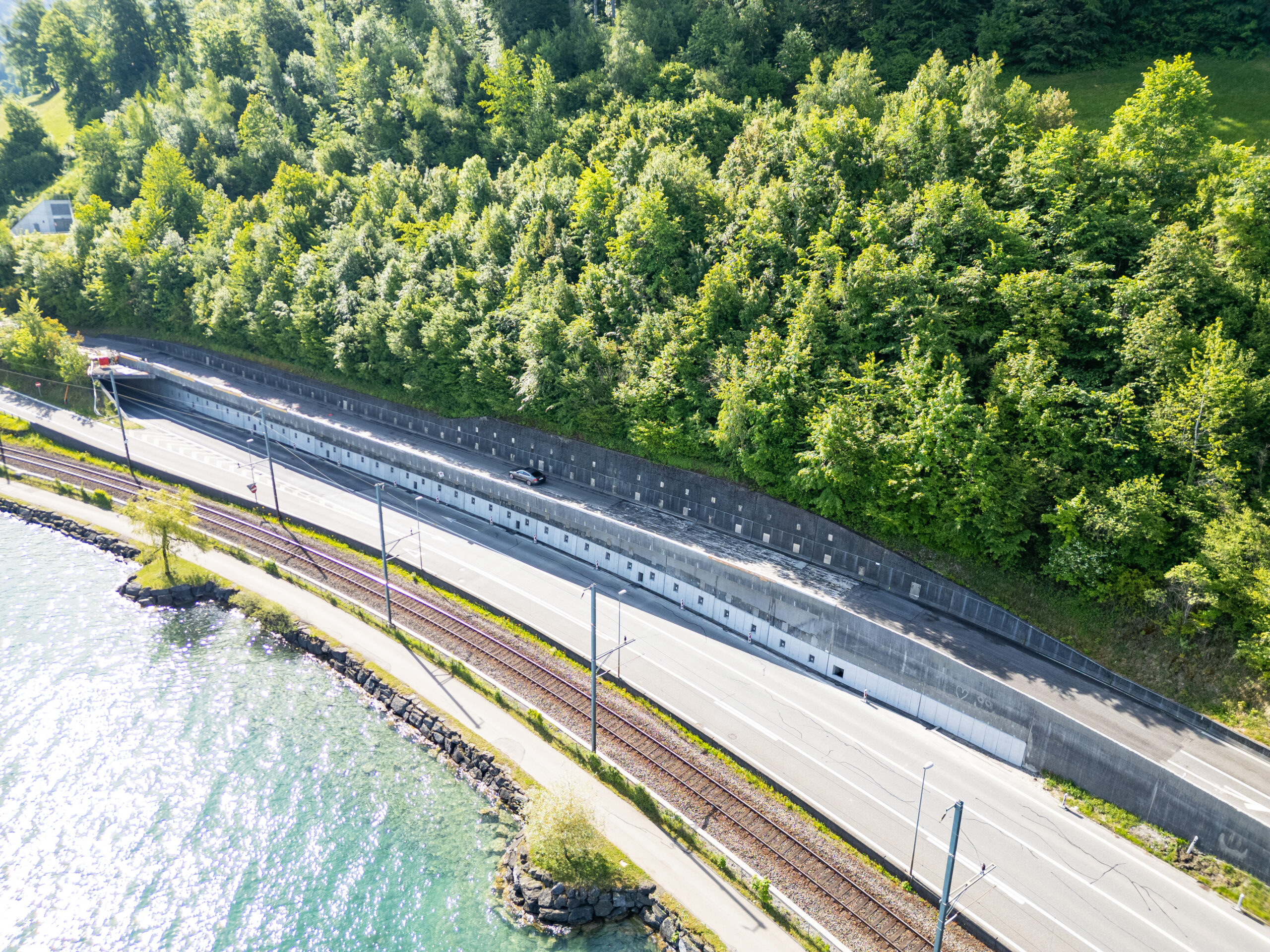 Leissigen BE: Bauarbeiten auf A8 dauern länger – z