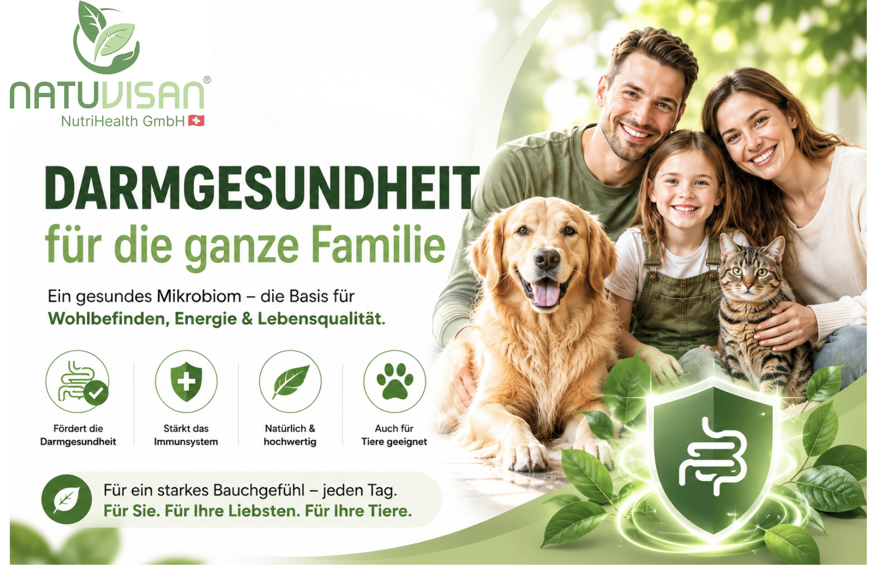 NATUVISAN NutriHealth GmbH: Darmgesundheit & Mikrobiommedizin
