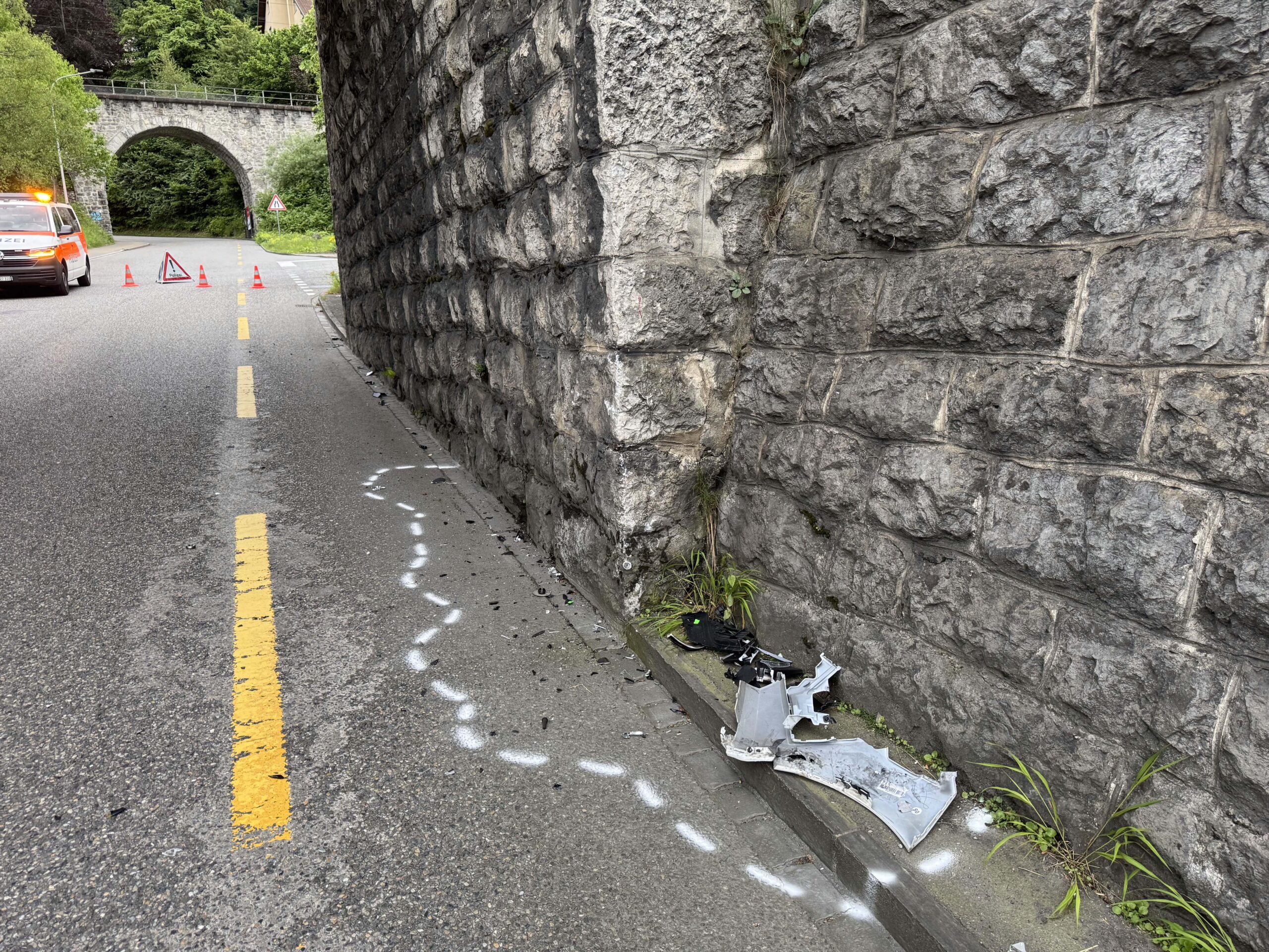 St.Gallen SG: BMW zwingt Autofahrer zum Ausweichen