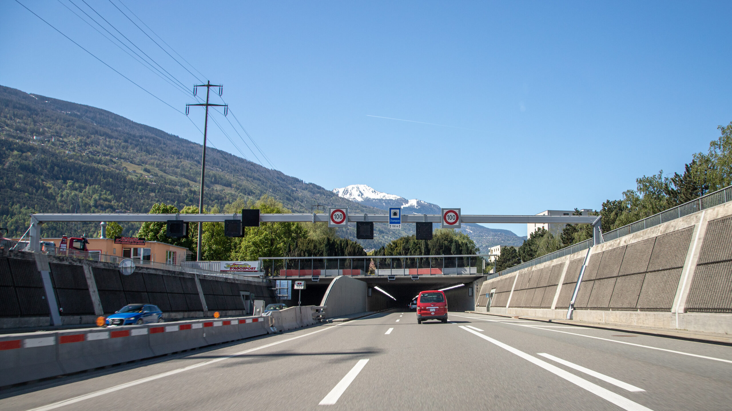 Sion VS: Nächtliche Sperrungen auf der A9 wegen Te