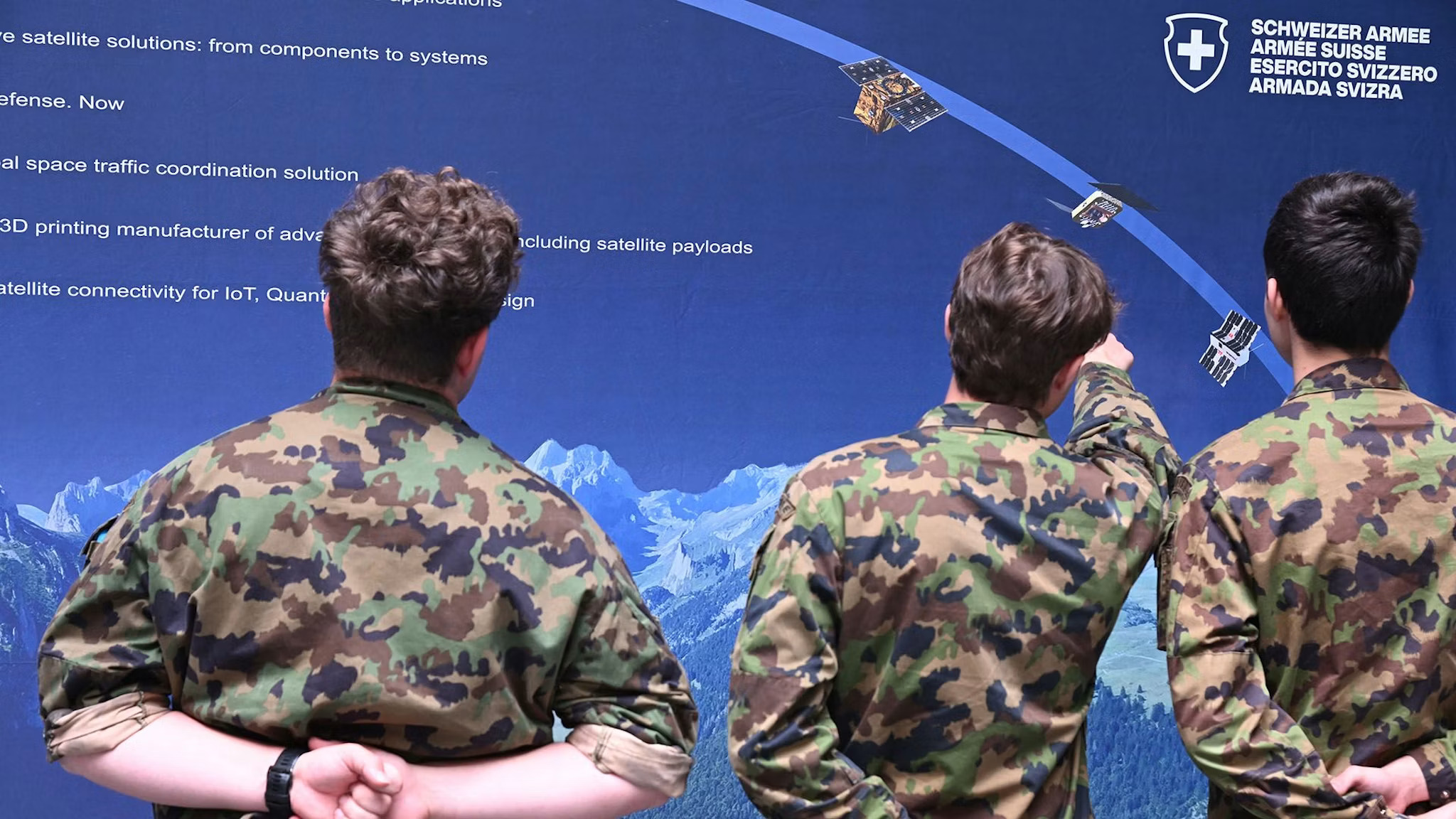 Schweizer Armee: Weltraum-Soldaten verraten, wie sie für das