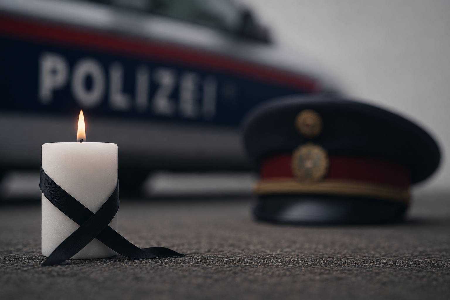 Hörsching, Oberösterreich: 54-jähriger Polizeibeam