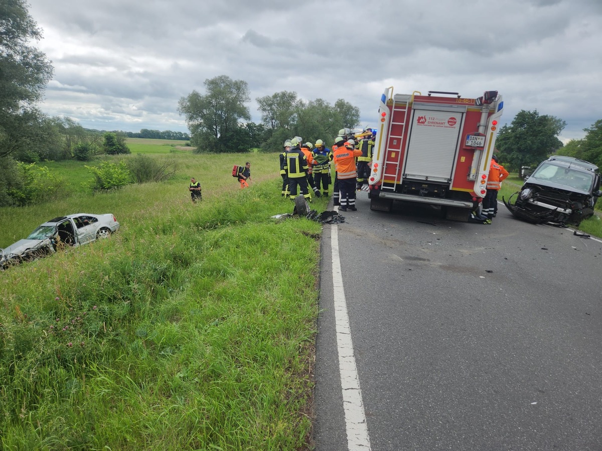 Elbtalaue, Niedersachsen: Eingeklemmte Person nach