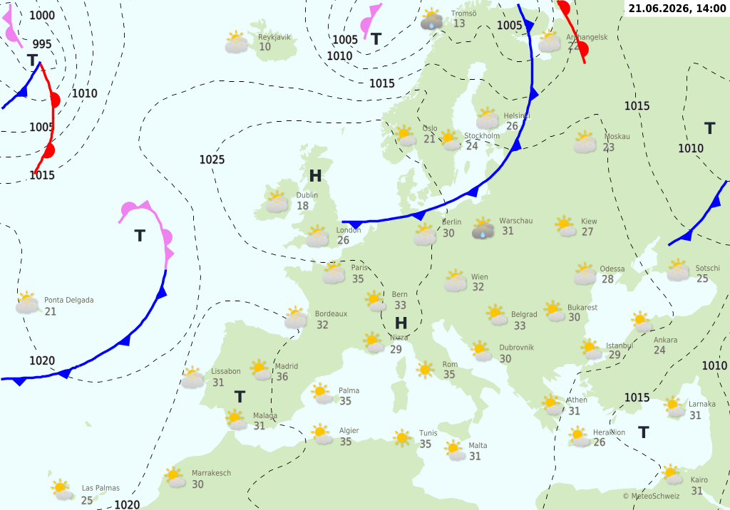 Wetter-am-Sonntag-21-06-2026-Sonnig-bis-36-Grad-lokale-Gewitter