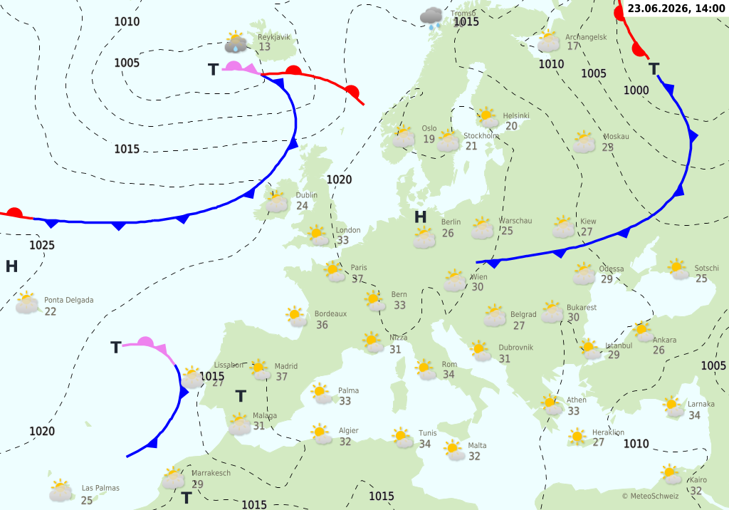 Wetter-am-Dienstag-23-06-2026-Sonne-pur-bis-36-Grad-und-lokale-Gewitter